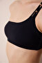 Danny One Shoulder Black Bikini Top - 3