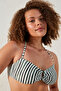 Strapless Mali Striped Bikini Top - 2