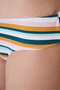 Shona Hipster Textured Striped Bikini Bottom - 3