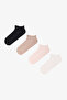 4 Pairs of Cotton Booties Socks