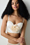 Removable Rose Perfetto Cream Bustier - 2