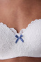 Lotus Lace Off-White Strapless Bra - 4