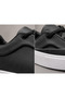 Men's Black Leather Casual Sneakers Sports Shoes - 8