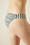 Mali Striped Hipkinis Bikini Bottom - 4