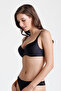 Black Sensation No Underwire Seamless Push Up Bra - 2