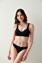 Fresh Basic Black Thong Panties