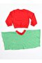 Snow Cute Girl's Skirt + Sweatshirt Set - 4