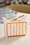 Orange Cage Napkin Holder Napkin Stand Cafe Restaurant Hotel Decorative Stainless Metal - 2