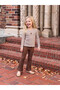 Sparkling Choices from Shining Store Zero Roba Collar Embroidered Girls' Set - 2