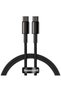 Cablu de date USB tip C - USB tip C, 100W, 1m, Negru