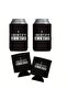 MULTI 4 Pack I Identify As A Water - Can Sleeve Cooler Insulated Drink Beer Hugger Coolies - Gifts f - 2