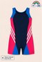 Girls' Swimsuit with Swim Shorts