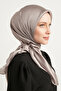 Hijab Women's Janjan Crinkle Evening Scarf-Mink- 100X100Cm