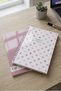 A5 Spiral School Notebook Set of 4 - Lined Colored Cardboard Cover 80 Sheets - 8