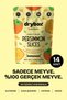 Natural Dried Persimmon Slices (Soft and Naturally Sweet) - 34g Pack of 14