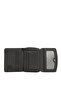 Cengiz Pakel Women's Genuine Leather Mini Horizontal Snap Wallet/Portfolio - 65288 - Black - 2
