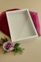 25x35 Cm Deep Memory Frame!New Fashion Rose Boxes!Engagement Flower Design! - 7