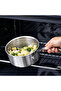 Premiere Pro 5-Ply Stainless Steel Saucepan with Glass Lid 16 cm 1.58 L - 4