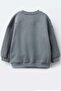 Girl's 3 Thread Fabric Printed Cotton Sweatshirt - 3