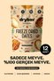 Freeze Dried Sweet and Crispy Dates (Freeze Dried) - 51g Pack of 12