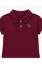 U.S. Polo Assn Baby Girl Short Sleeve T-Shirt 6 Months 3 Years Mürdüm - 3