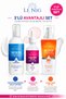 3-Piece Skin & Body Care Set |   Sunscreen Spf 50+ & Intensive Moisturizing Body Lotion & Hyaluronic Acid Brightening Serum