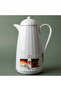 Alrhine Marcotec thermos, 1 liter, thermal glass inner container, plastic outer shell - gray