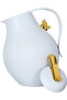 Al Saif Gallery Dora thermos, 1.5 liters, golden butterfly, thermal glass inner container, plastic outer shell - light gray - 5