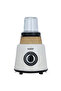 Electric Blender, 600 Watt, 1.5 Liter, with Grinder - White - 2
