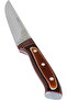 Al Saif Gallery Steel Knife, Engraved, 14.5 cm, Wood Handle - Brown - 3