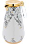 A White Magic Thermos Set With A Transparent Gold Handle, Two Pieces - 3