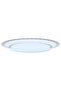 Al Saif Gallery melamine plate, 40 cm, round, Asiri pattern - white - 2