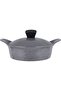 Granite Cookware Set, 7 Pieces - Grey - 4