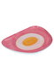 Al Saif Gallery porcelain dessert serving dish, 35.5 x 25.5 x 1 cm - pink - 4