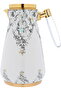 A White Magic Thermos Set With A Transparent Gold Handle, Two Pieces - 5