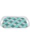 Al Saif Gallery Melamine Tofia with White Edges, 48 ​​x 37 x 4 cm, Rectangle - Green