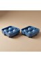 Save So plastic ice cube tray, 12 x 12 x 5 cm, 2 pieces - light blue