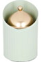 Al Saif Gallery Iron Incense Burner Set, 17.5 x 15 x 28 cm, Incense and Tofaria Box, 3 Pieces - Light Green - 2