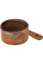 Al Saif Gallery Wooden Measuring Cups Set, 60/80/125/250 ml, 4 Pieces - Brown - 3
