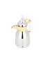 Silver Shahd Dallah With Transparent Handle, 0.35 Litres - 3