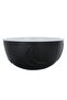 Al Saif Gallery Porcelain Bowl, 25 x 25 x 13, Round - Black - 3