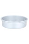 Al Saif Gallery Aluminum Oven Tray, 2 x 10 inch, Round - Silver - 2