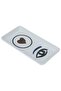 Al Saif Gallery porcelain serving plate, 22 x 12 x 2 cm, rectangular, heart pattern - white - 2