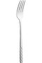 Al Saif Gallery Stainless Steel Dinner Fork Set, 6 Pieces, Engraved - Silver - 2