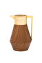 Lydia Thermos, 1 liter, glass inner container, pressure, gold handle - light brown - 3