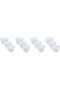 ArcopalAl Saif Gallery Arabic coffee cups set, Korean, spike pattern, 12 pieces - white - 2