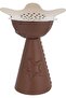 Al Saif Gallery Steel Incense Burner, 30.5 x 21 x 1 cm - Brown - 2