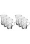 Al Saif Gallery Max Tea Bialat Set Glass, 6 Pieces, 236ml - Clear
