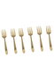 Ibiza SteelAl Saif Gallery Spoon Set, Plain, 30 Pieces - Gold - 6