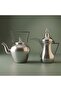 Sulaiman 2 Thermos Set, 2 pieces, inner glass container, outer stainless steel container - Silver
